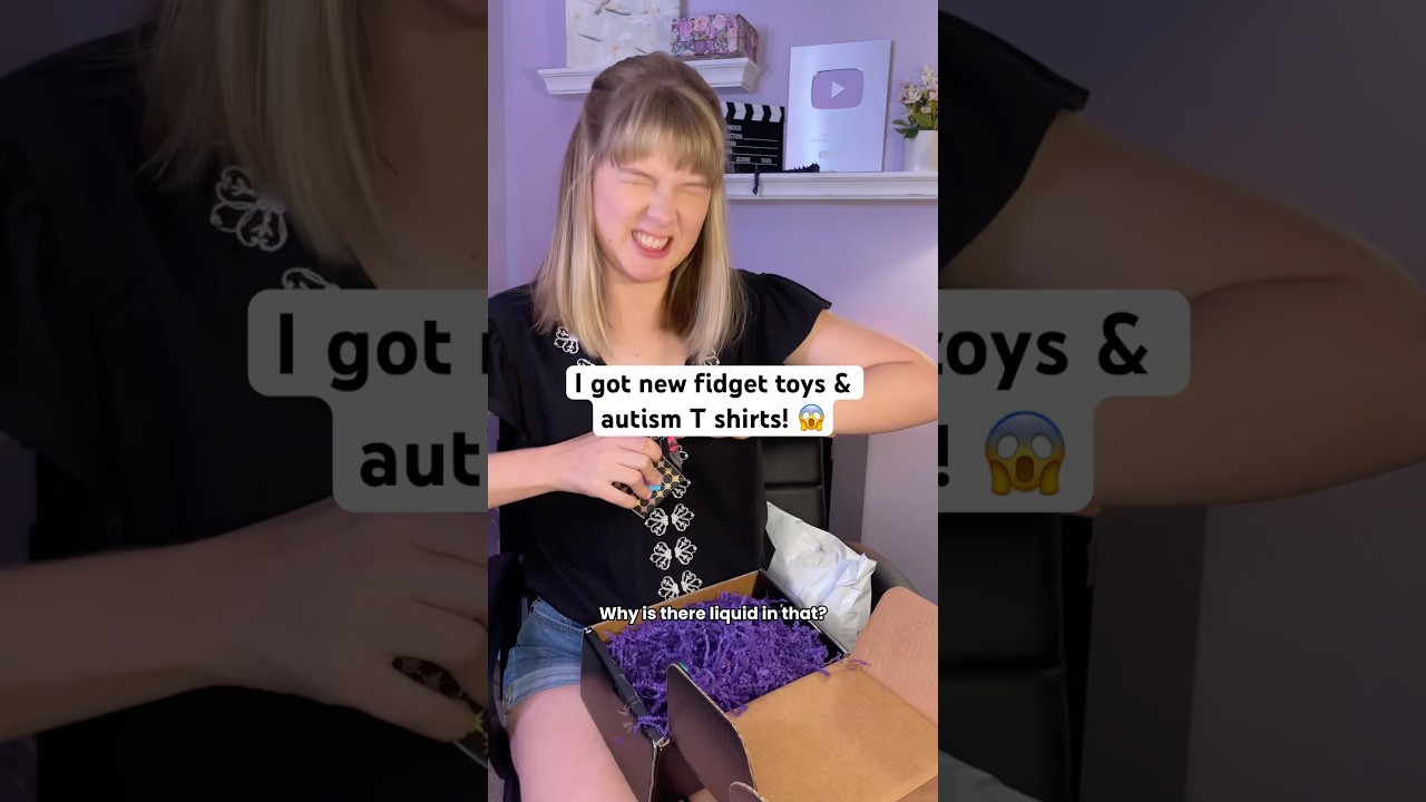 Just a little unboxing of…autism stuff…to brighten your week 🌞💖 #autism #adhd #autistic #unboxing
