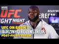 Jairzinho Rozenstruik Happy He Got Francis Ngannou’s Attention, Confident He Could KO Him