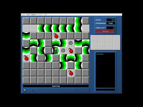CCLP4 level 54 solution - 210 seconds