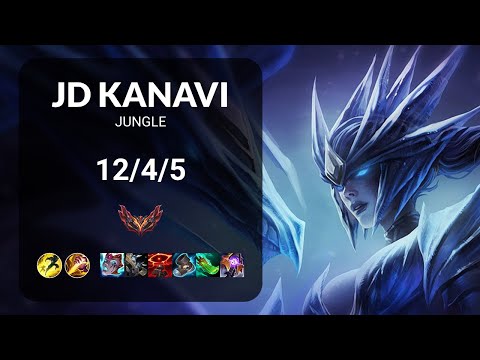 JD Kanavi Shyvana vs Lillia JUNGLE - KR  Patch 14.15