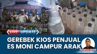 Satpol PP Demak Sita Ratusan Botol Es Moni Campur Arak di Buyaran, Miras Dioplos Gingseng