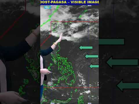 PAGASA Weather Update: Isolated rainshowers pwede maranasan ngayong gabi