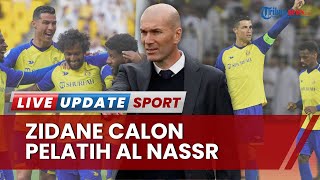 Al Nassr Mau Gaet Zinedine Zidane Jadi Pelatih Berkat Rekomendasi Ronaldo Setelah Pecat Rudi Garcia