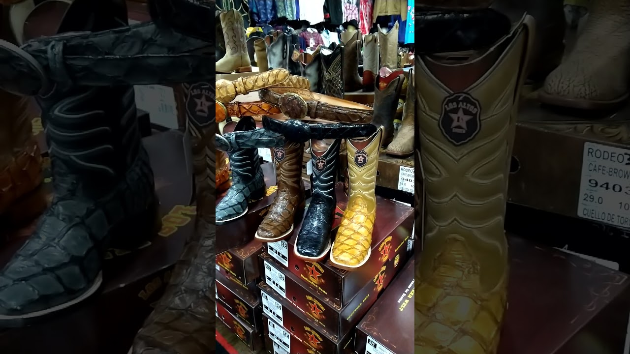 Watch 🚨Finas y bonitas botas de pescado pirarucu en marca los altos boots a buen precio ya saben L.W.W. Now 🚨Finas y bonitas botas de pescado pirarucu en marca los altos boots a buen precio ya saben L.W.W.