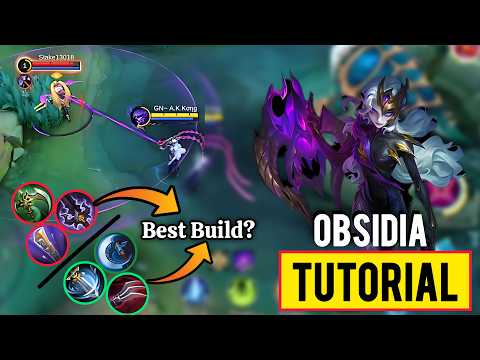 Obsidia Full Guide 2025 🔥 Skills, Combo, Attack Speed vs Crit Build & Counters | Mobile Legends