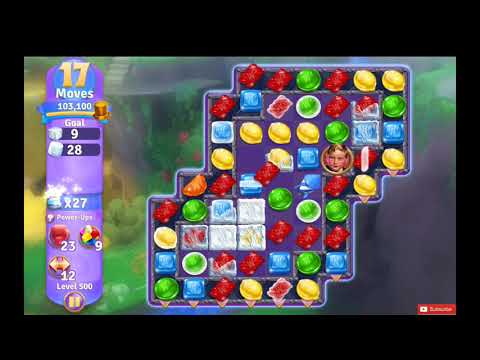 Wonka's World of Candy Level 500 NO BOOSTERS - A S GAMING ✔