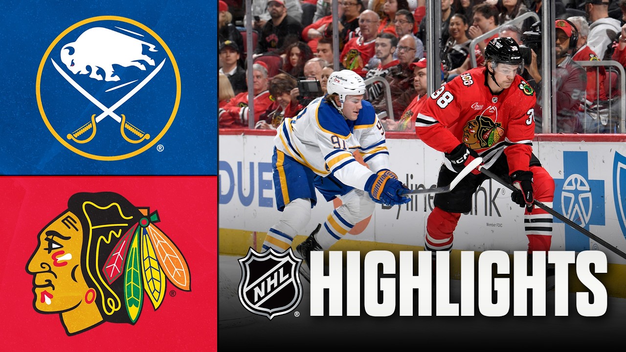 Sabres vs. Blackhawks | NHL Highlights | April 13, 2026