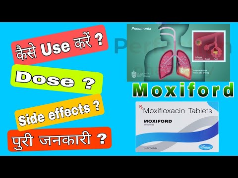 Moxiford moxifloxacin hydrochloride tablet, packaging size: ...