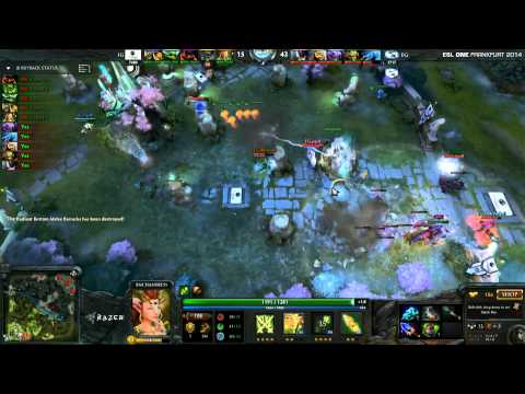 ESL 1 LAN Grand Finals IG vs EG G1 GG