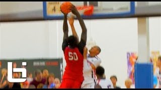 7'5" Taco Fall POSTERIZES Helpless Defender at NIKE EYBL!
