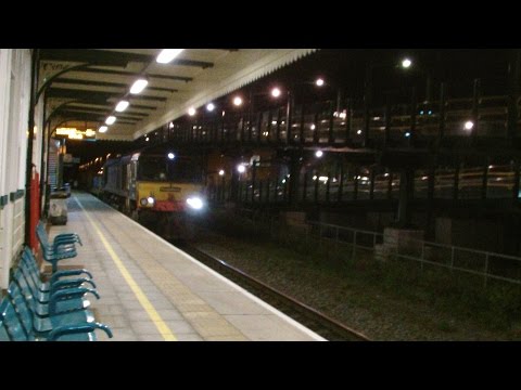 Prestatyn 3.5.2016 - Freightliner 66419 & 66956 on high output train