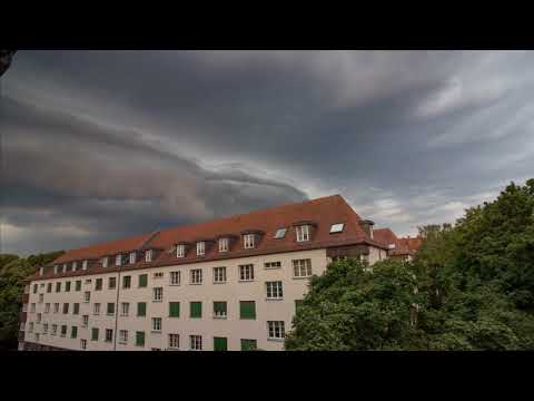 Gewitter über Leipzig 09.06.2018