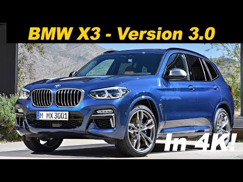 2018 BMW X3 Review / Comparison - In 4K