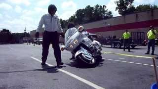 preview picture of video 'How to ride and how not to ride NC Precision Drill Team at Team Powersports' GoldWing Day'