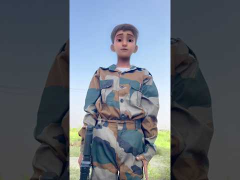 आतंकवादी ने मेरे भाई को मारी गोली 😭#youtubeshorts #army #indianarmy #foujibhai #trendingshorts