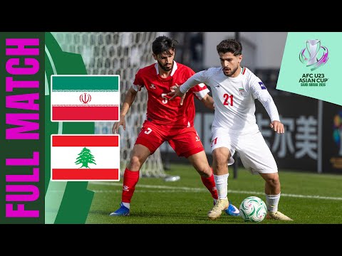 LIVE 🔴 IR Iran vs Lebanon | AFC U23 Asian Cup™ 2026 – Group Stage