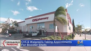CVS, Walgreens Now Offering COVID-19 Booster Shots For Those With Weakened Immune Systems