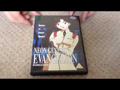 Nostalgamer Unboxes Neon Genesis Evangelion Collection 4 ADV On DVD