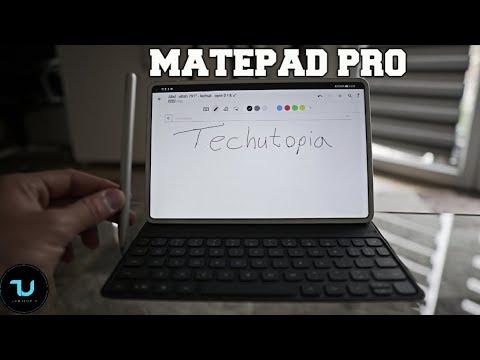 Huawei MatePad Pro Smart Magnetic Keyboard Case Cover, M Pencil/Accessories Unboxing/Review