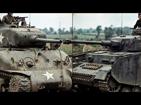 Sherman vs Panzer IV: The Most Common Tank Duel of WW2 — Why Neither Could Win