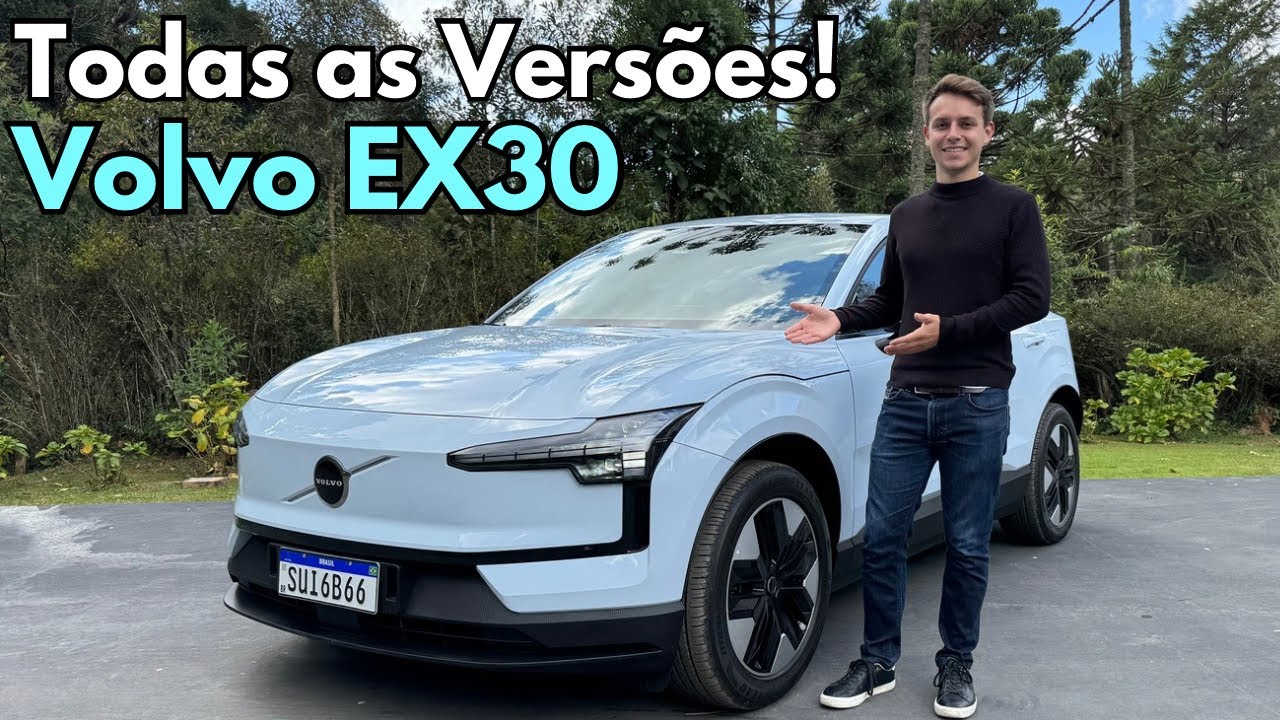 TODAS AS VERSÕES: Volvo EX30 chega ao Brasil + Teste de Autonomia!