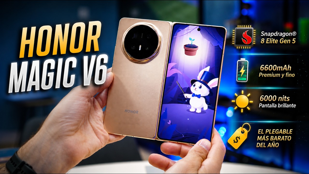 HONOR Magic V6: La amenaza de Samsung, OPPO y vivo ¿el MEJOR?