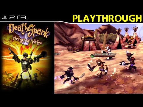 DeathSpank: Thongs of Virtue (PS3) - Playthrough - (1080p, original console) - No Commentary