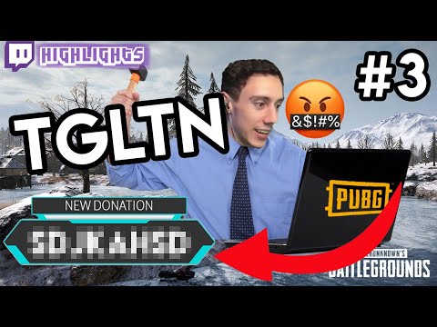 TGLTN Gets Mad After THAT Donation! | PUBG | Twitch's Most Viewed Videos #3