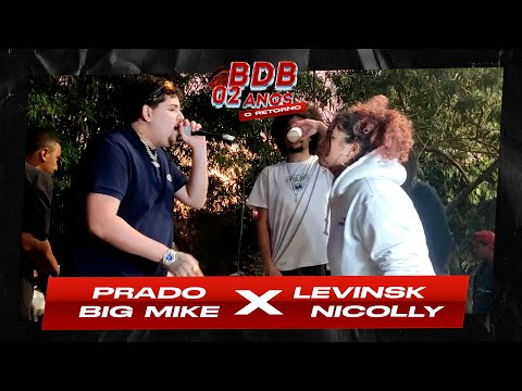 (😱O QUE FOI ISSO😱) PRADO E BIG MIKE E X LEVINSK E NICOLLY | 2º FASE BDB 2 ANOS O RETORNO #66