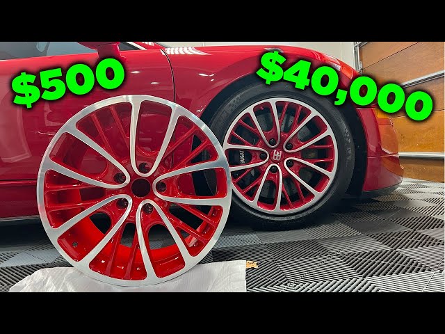I Put Cheap Chinese Wheels On My $2 Million Bugatti!