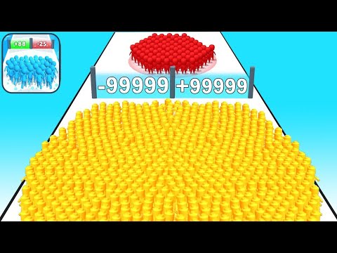 Count Master Crowd Runner 3D, Jelly Run 2048, Sendwich Runner - All Games Max Levels Gameplay Video