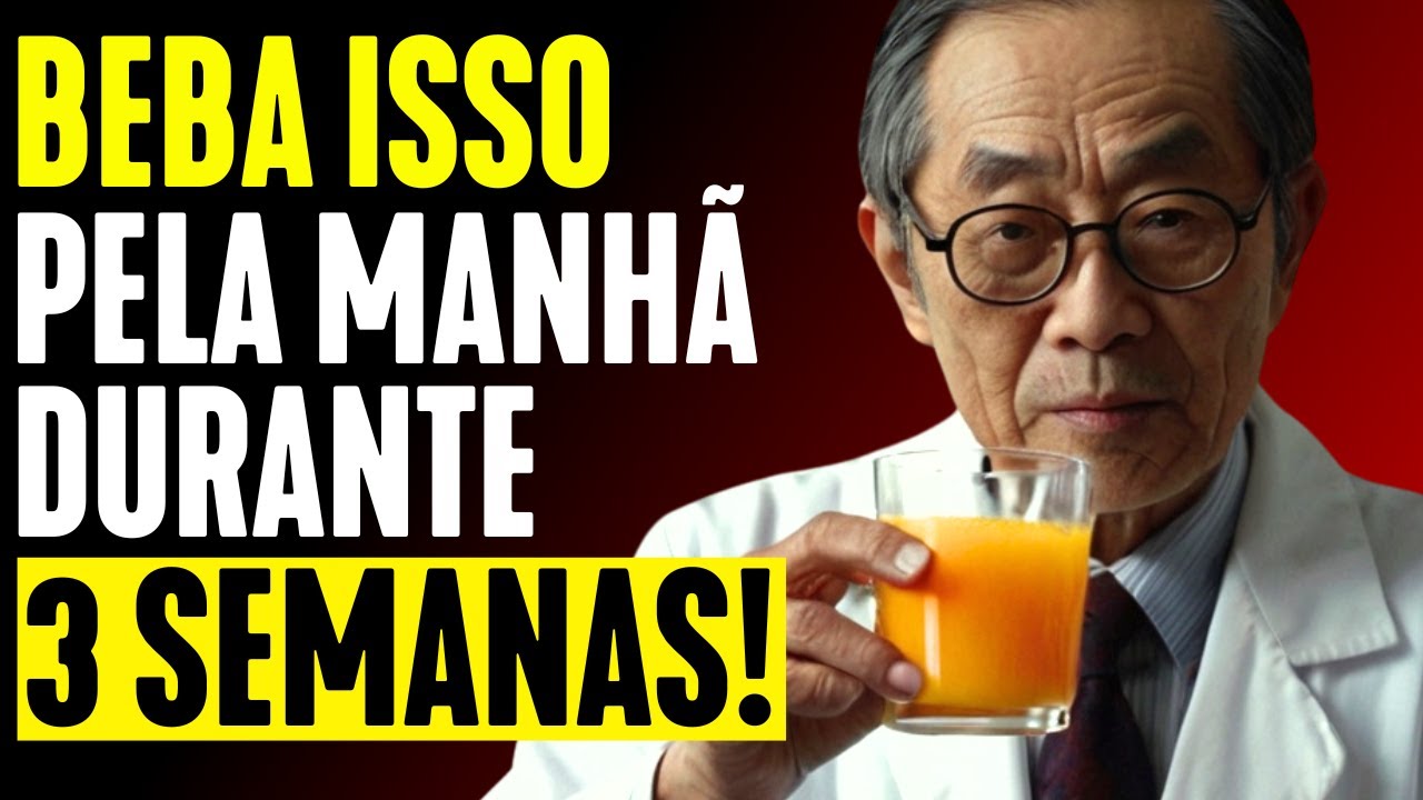 AS ÚNICAS 8 BEBIDAS que você precisa depois dos 60 ANOS (para deter o envelhecimento)