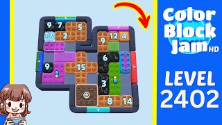 Soluzione del Livello 2402 di Color Block Jam