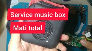 dibuang sayang!!Service music box JBL mati total | hidup normal dan bisa di gunakan lagi