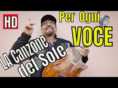 La canzone del sole come cantare tutorial vocalità mia tonalità accordi Lucio Battisti