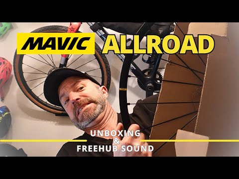 Mavic Allroad S Road Gravel Wheelset Unboxing & Free Wheel Hub Sound