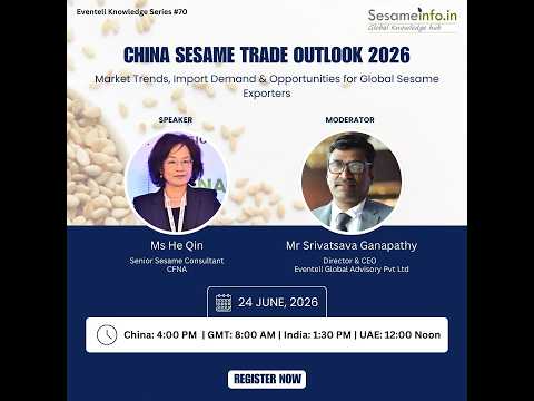 China Sesame Trade Outlook
