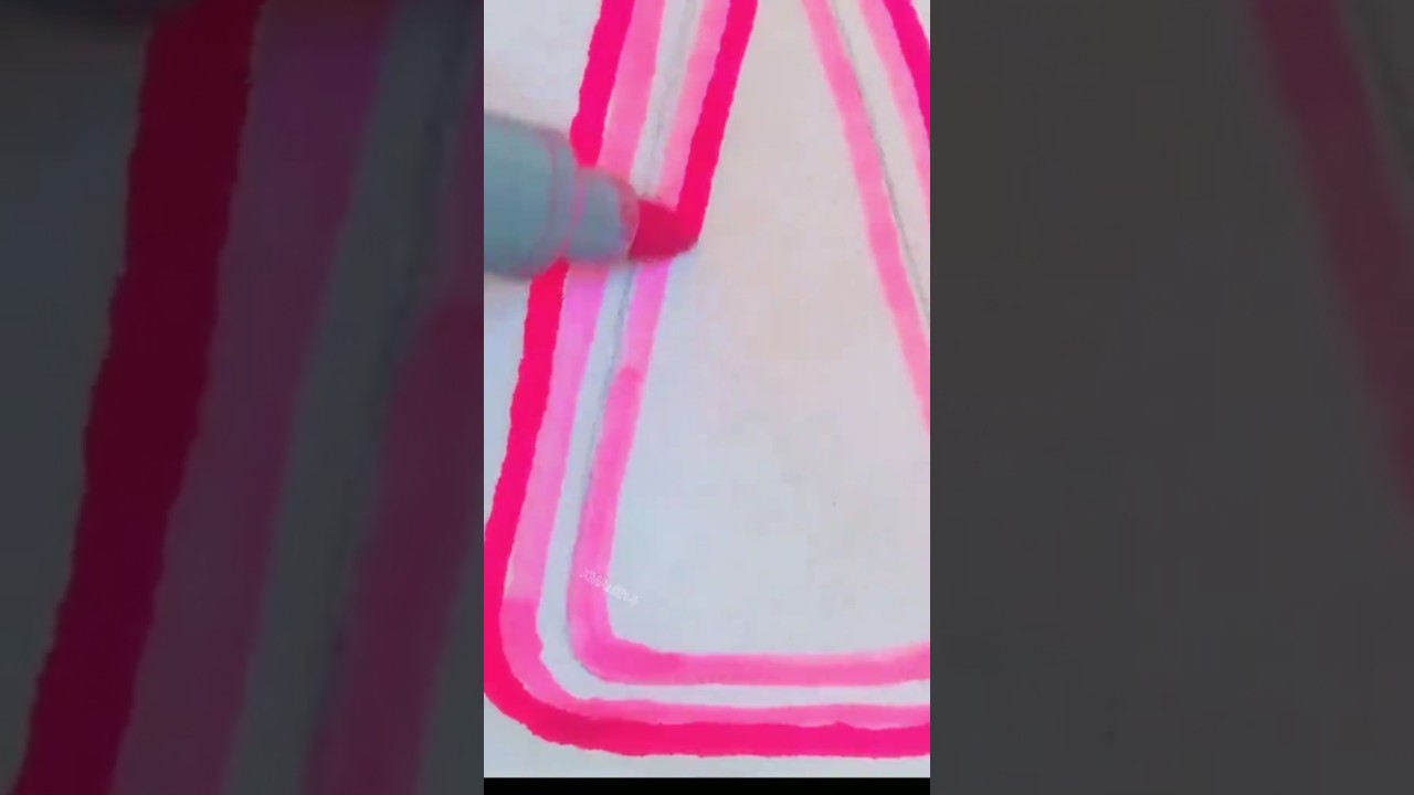 “A” with Neon Lights! 😍✨🎨 || What letter I Should Do Next?! 🤫#artistomg #art #letterart