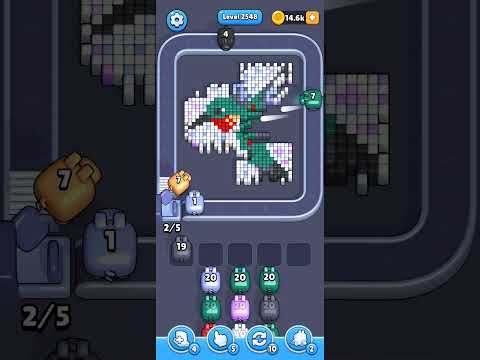 Pixel Flow Level 2548 Walkthrough