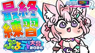 【ぷよぷよテトリス2】凸待ち！最終練習！マリリシャの教えを活かしGTRを習得したい！！！【博衣こより/ホロライブ】