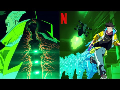 All David usage of Sandevistan | Cyberpunk Edgerunners