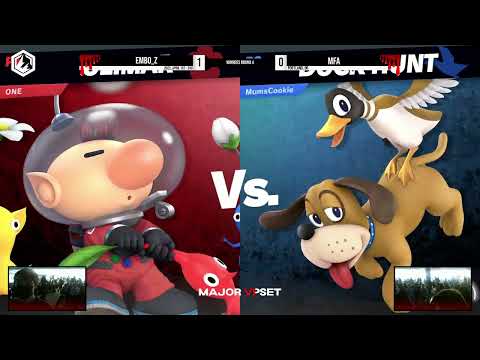 Embo_Z (Duck Hunt) vs MFA (Olimar) - Ultimate Singles Pools - MAJOR UPSET