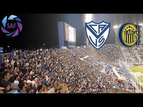 "Hinchada Vélez vs Rosario Central | Goles y Jugadas | Superliga Argentina 2017/18 | Fecha 19" Barra: La Pandilla de Liniers • Club: Vélez Sarsfield