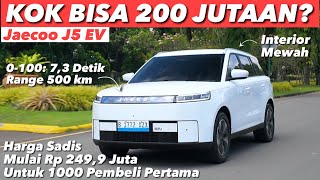 EV PERTAMA JAECOO MEMUKAU, HARGANYA TAK MASUK AKAL | JAECOO J5 EV
