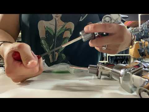 Assembling scuba tanks