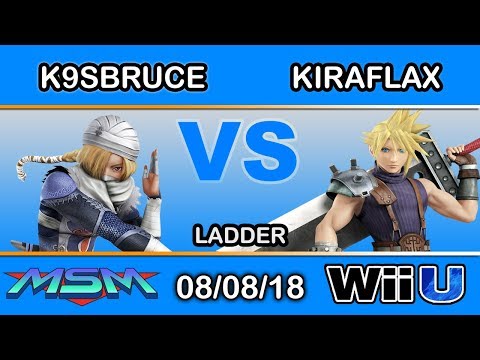 MSM 161 - Kiraflax (Cloud) Vs TR | K9sbruce (Shiek) Ladder - Smash 4