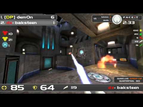FACEIT TV - QL Sunday Cup #24 (QUARTERFINAL: baksteen vs. dem0n)
