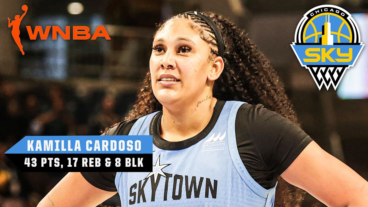 Kamilla Cardoso scores a career-high 30 PTS on a perfect 13-13 FG 🔥 | WNBA on ESPN