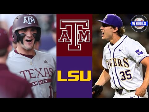 #1 Texas A&M vs LSU Highlights | 2024 College Baseball Highlights