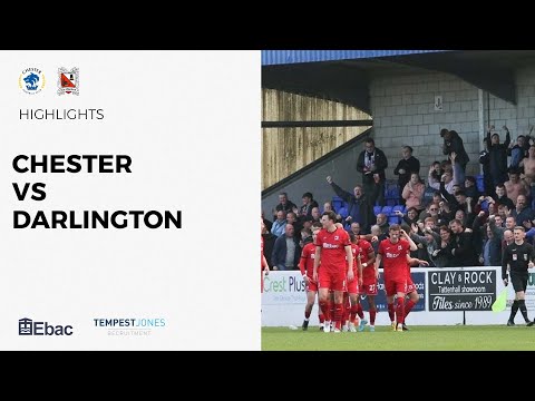 Chester 0-1 Darlington - National League North - 2022/23
